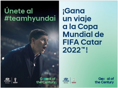 Hyundai llevará a sus clientes a la Copa Mundial de Futbol Catar 2022™