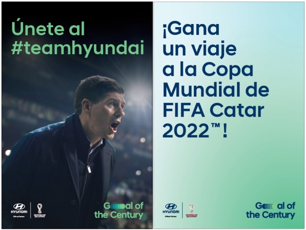 Hyundai llevará a sus clientes a la Copa Mundial de Futbol Catar 2022™